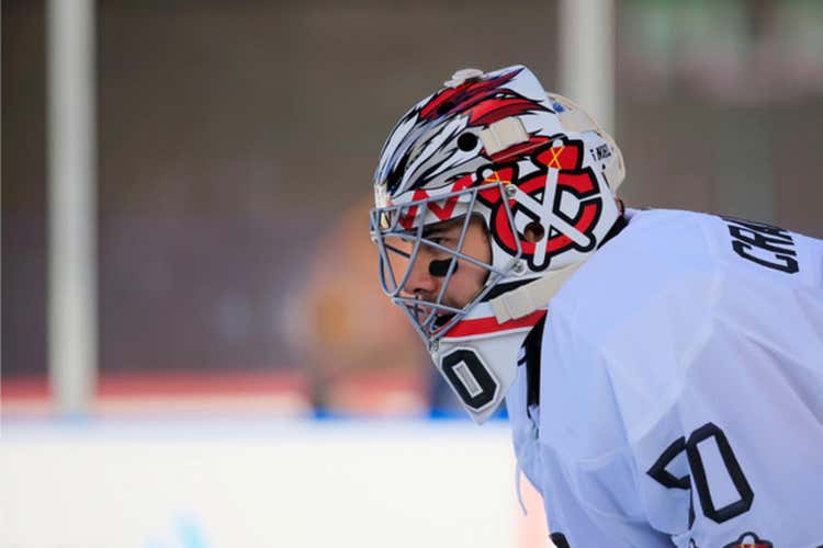 3 vaughn goalie sticks @Lummy