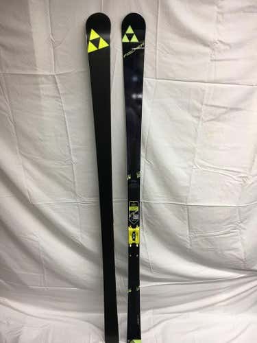 New Fischer 183 RC4 WC GS MASTERS MEDIUM - RACEBOOSTER. 23R. These are 604m world cup race ski.