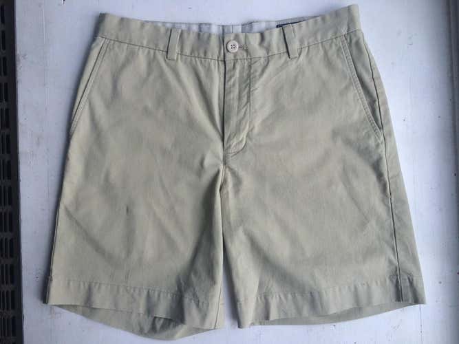 Vineyard Vines by Shep & Ian Men's Lightweight Corduroy/Cotton Beige Shorts Size 32