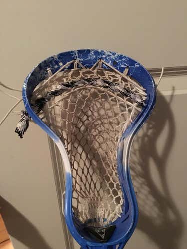 Blue and white crackle fade ua charge
