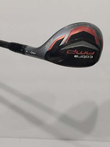 New Cobra Amp 3 Hybrid 19 Degree RH + Aloila RIP Shaft 70G S Flex + Head Cover
