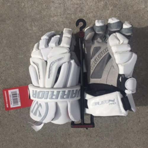 Warrior Burn Pro Gloves White Medium/12"