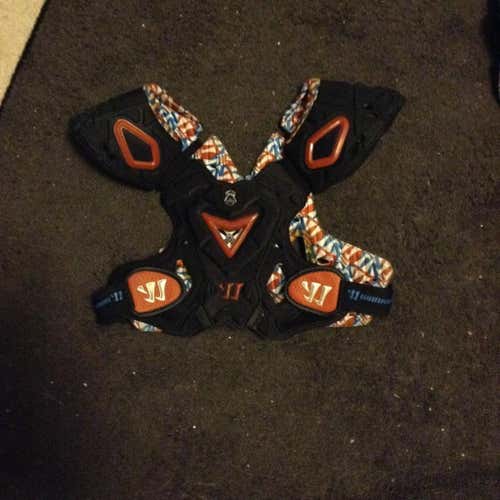 Black warrior shoulders