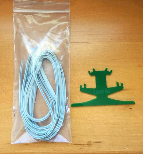 4 Traditional Leather Strings + TradiTree