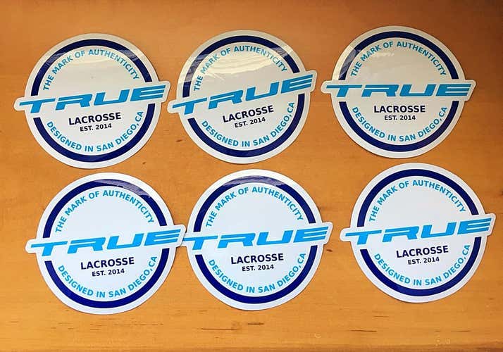 True Lacrosse Sticker Pack