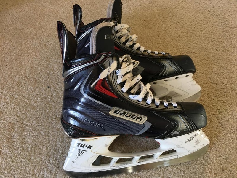 NHL-quality game-worn Bauer Vapor APX2 hockey skates