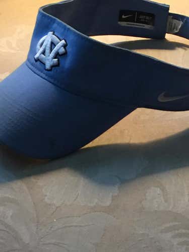 UNC Nike Visor. Adjustable