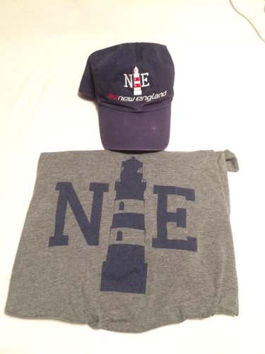 3d New England hat and Shirt