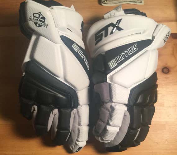 Providence College Custom STX Stallion HD Lacrosse Gloves