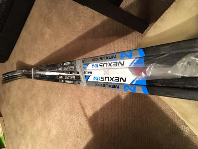 Brand New Pro Stock Bauer Hockey Sticks