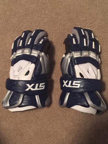 Navy Blue STX Assualt Gloves