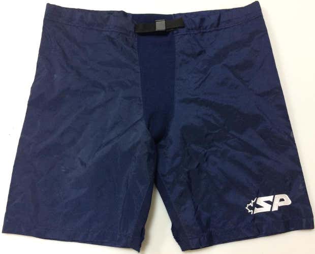 SP Pro Stock Hockey Pants Shell Extra Large XL Navy Blue 7232