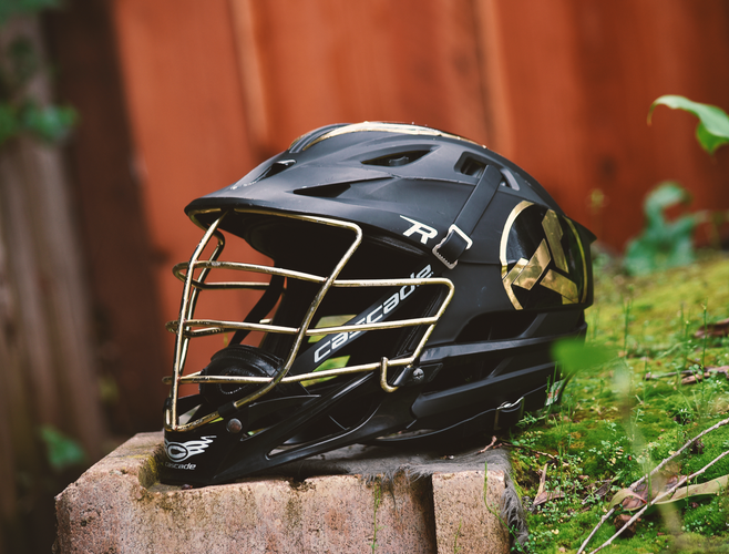 Matte Black Cascade R (Delta Force Lacrosse)