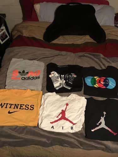6 For $25!!!!!! Jordan, Lebron, adidas
