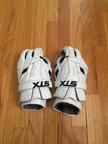 White STX Cell 3 Gloves