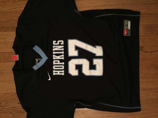 Stitched Black Hopkins Jersey