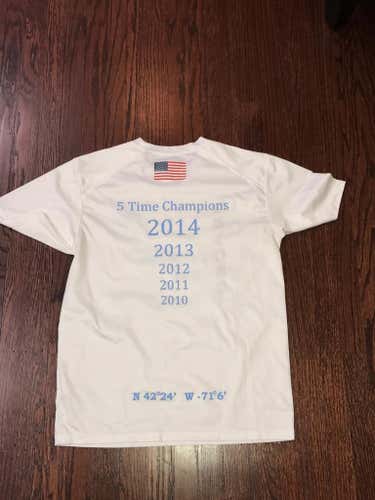 Tufts lacrosse NESCAC champs shirt 2014