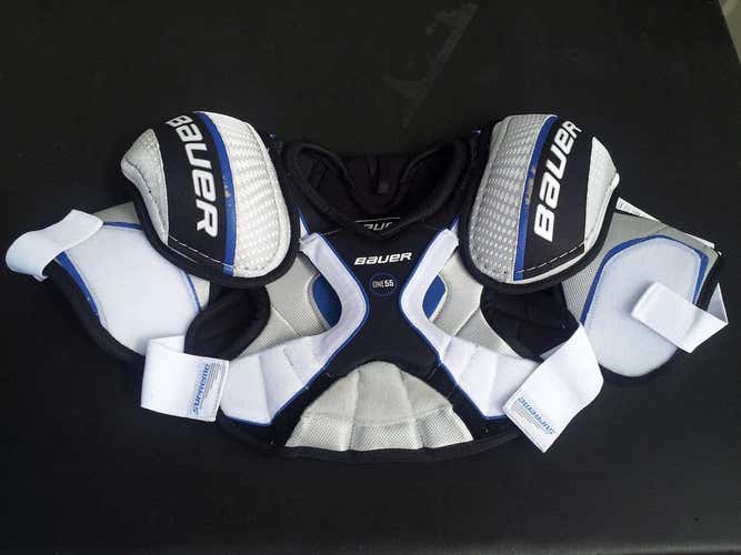 Bauer Supreme One55 Hockey Shoulder Pads Youth Small 2143