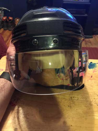 Bauer 4500 with Oakley half sheild