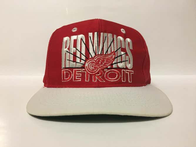 Vintage Detroit Red Wings Snapback Hat