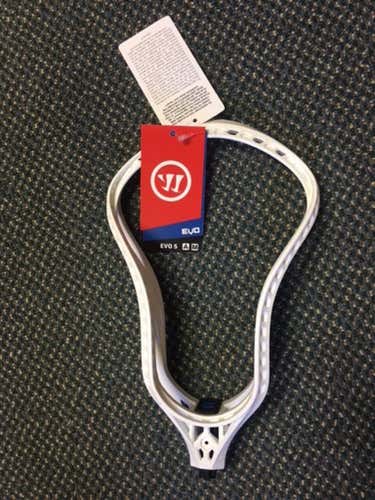 Evo 5 College legal all white head