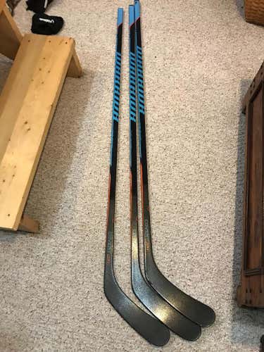 3 Warrior QR1 Pro Stock LH Hockey Stick - Nyquist P92 - 80 Flex