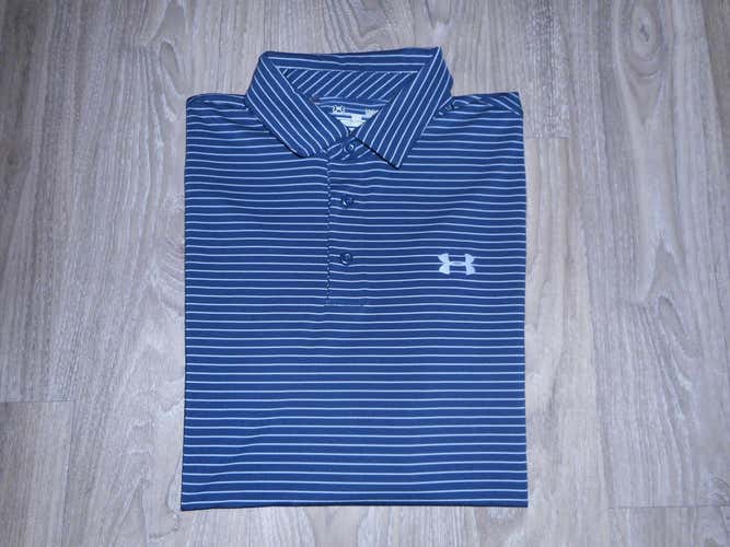 Under Armour Mens Casual Golf Polo Sz Large