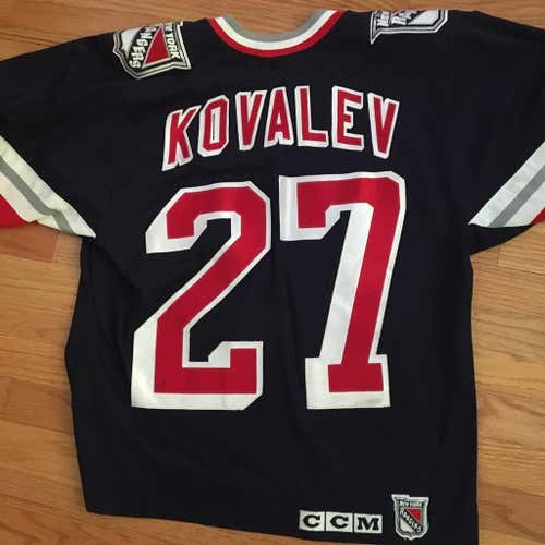 Alexei Kovalev NY Rangers Alternate Liberty Jersey CCM Medium