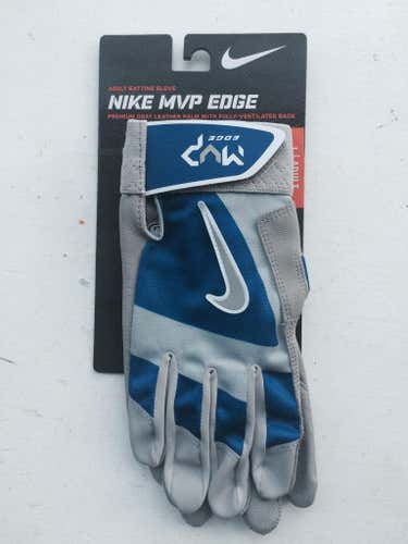 New Nike MVP Edge Batting Gloves Adult Large