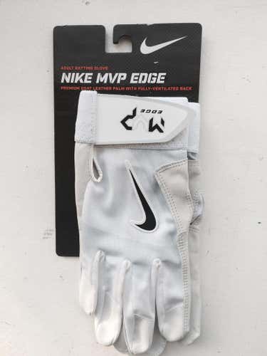 New Nike MVP Edge Premium Batting Gloves Adult Large