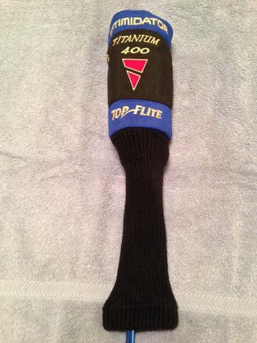 SET: TOP FLITE Intimidator Titanium 400 Headcovers … Driver and 3, 5, 7 Woods  ++ VINTAGE ++