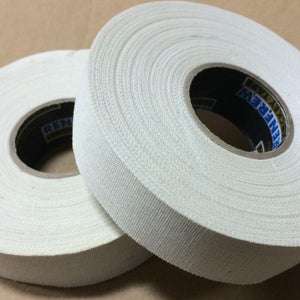 4 Rolls of Renfrew 1" Wide White Cloth Stick Tape Pro Quality 24mm X 30yd