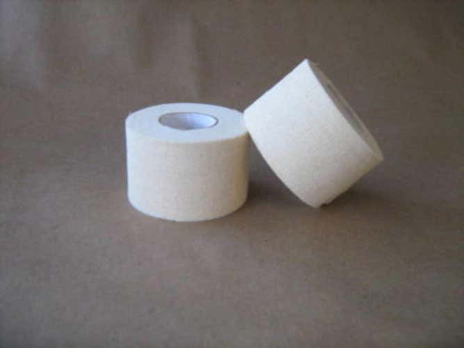 2 Rolls of White Hockey Gauze Grip Tape Pro Quality 1.5" x 30'