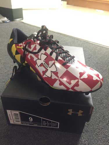 Brand New Under Armour Maryland Low Cleats Size 9