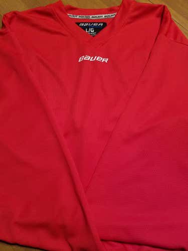 Bauer Practice Jersey Red