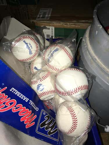 10 New Baseballs