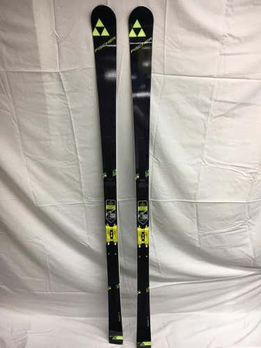 New Fischer 195 RC4 WORLDCUP GS MEN MEDIUM no bindings. These are FIS legal with a 35R. They are ...