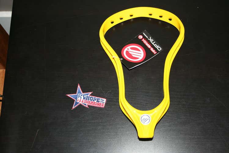 2 Brand New Maverik Optik Universal Heads - 1 Yellow / 1 Red