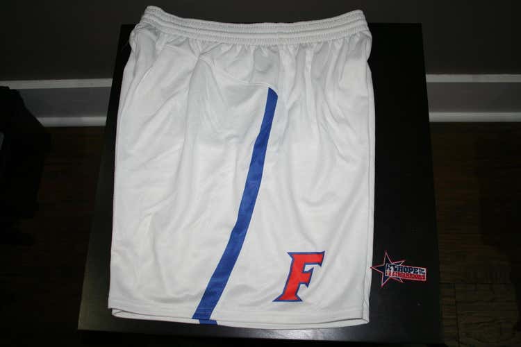 Brand New Nike University of Florida Lacrosse Game Shorts - White