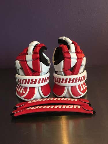 13 in Warrior Lacrosse Gloves