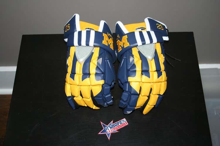 Brand New Adidas Michigan Gloves - #23