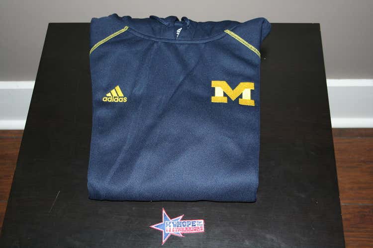 Brand New University of Michigan Hooded Sweat Shirt (L)