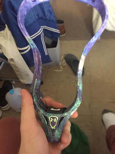 Under Armour Command (Crazy purple, blue, neon and pink dye