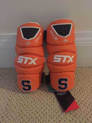 Brand New Custom Orange Syracuse Cell 3 arm pads