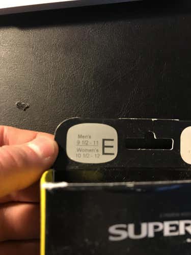 Superfeet Yellow Men's E size 9.5-11/Women's 10.5-12