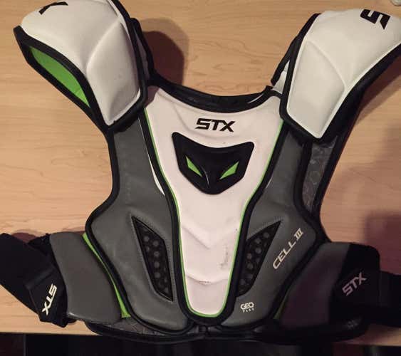 STX Cell III Lacrosse Shoulder Pads