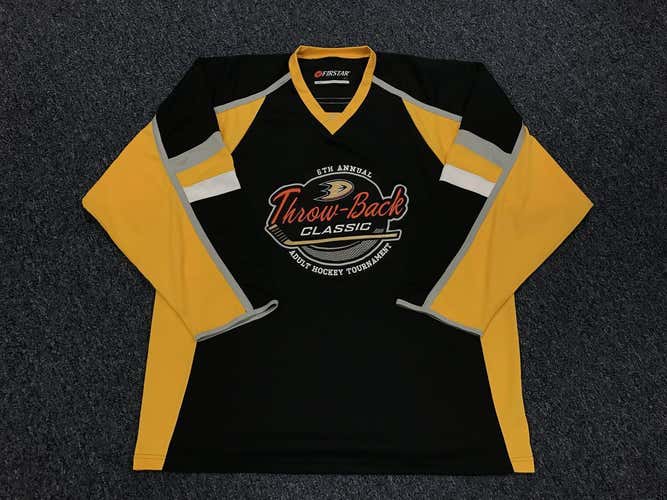 Anaheim Ducks Throwback Tournament XL jersey