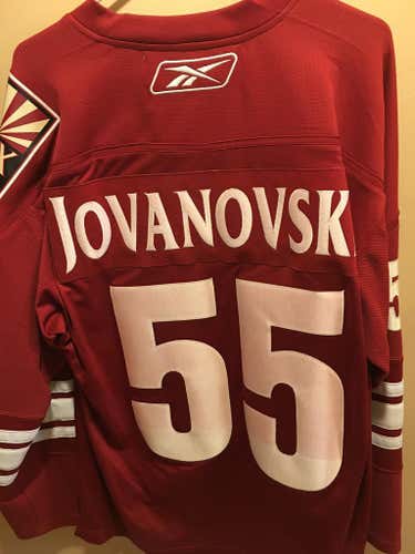 Reebok Phoenix Coyotes Ed Jovanovski Jersey Large