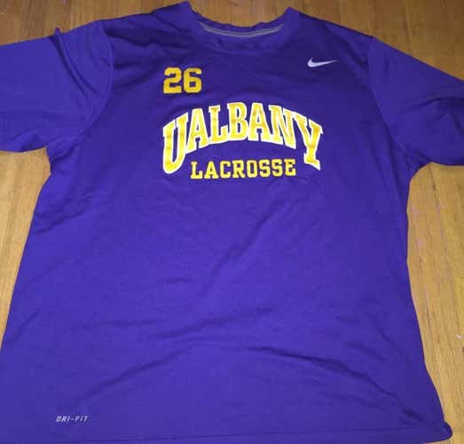 UAlbany Lacrosse Shooter Shirt