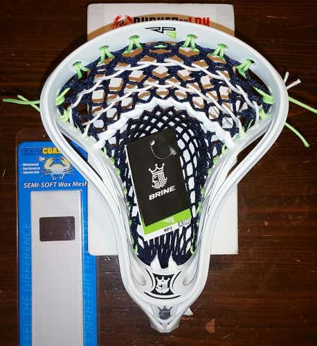 Brand New Brine RP3 Strung w/ East Coast Mesh